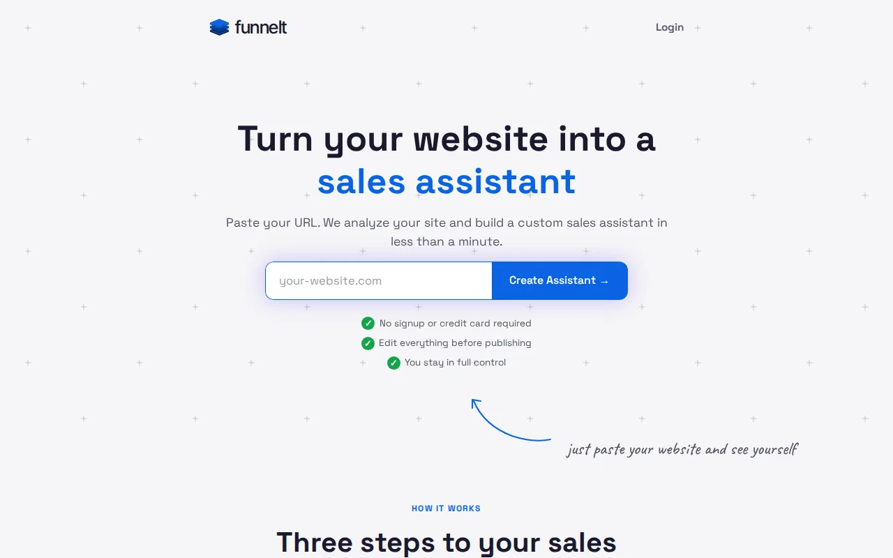 Turn a URL into a custom lead-capture funnel