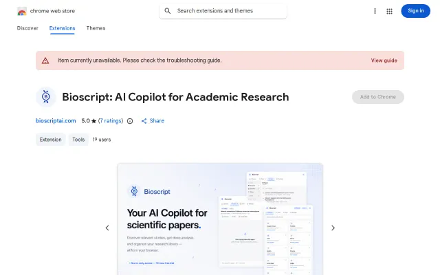 Convenient Chrome Extension for Research