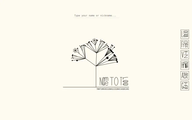 Name2Tree – Turn any name into a deterministic tree