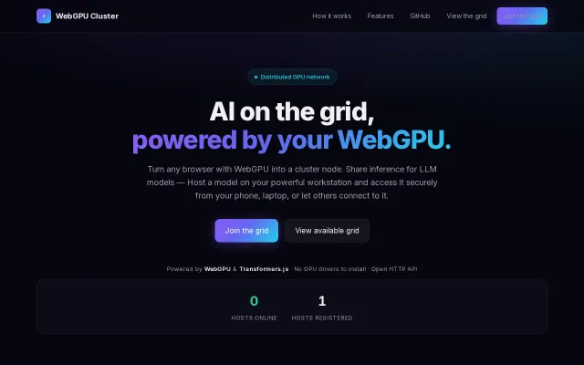 Browser-Native GPU Sharing