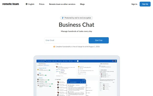 Verifiable E2E encrypted task manager built by a ceramics retailer