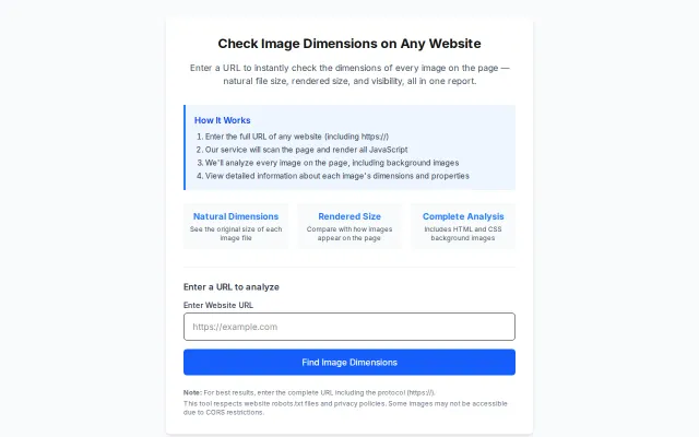 Browser-based image converters (WASM) and a URL image scanner