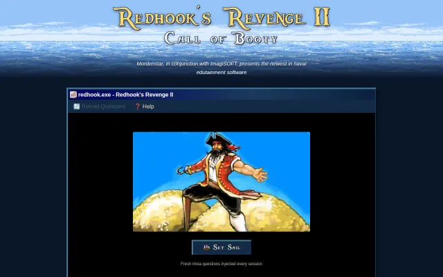 Maritime Trivia (Reverse Engineered DOS Game)