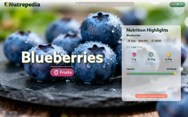Nutrepedia – nutrition info in 29 locales built with Clojure and Htmx