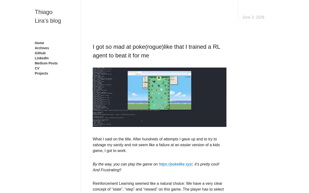 178K Parameter Neural Net That Wins Poke(rogue)like