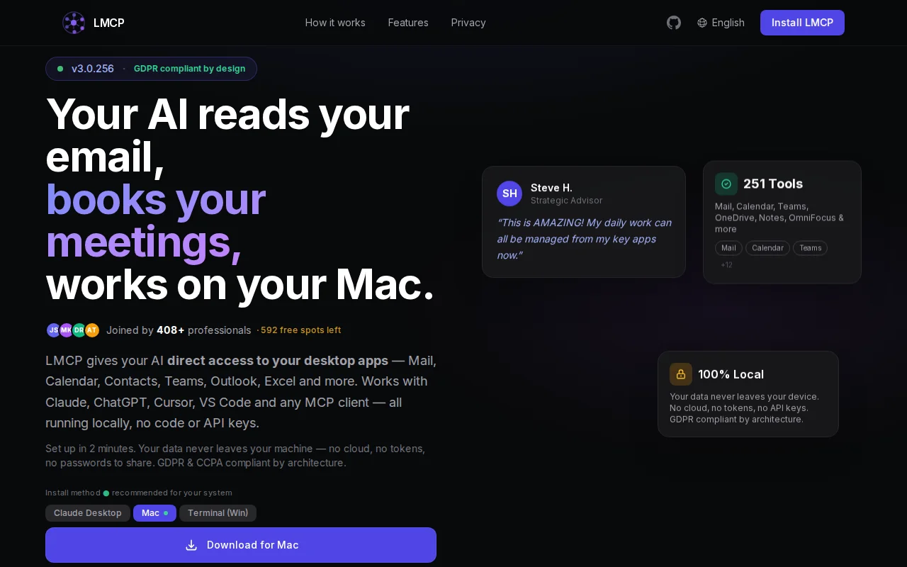 Local MCP – give Claude, Cursor and ChatGPT access to your whole Mac