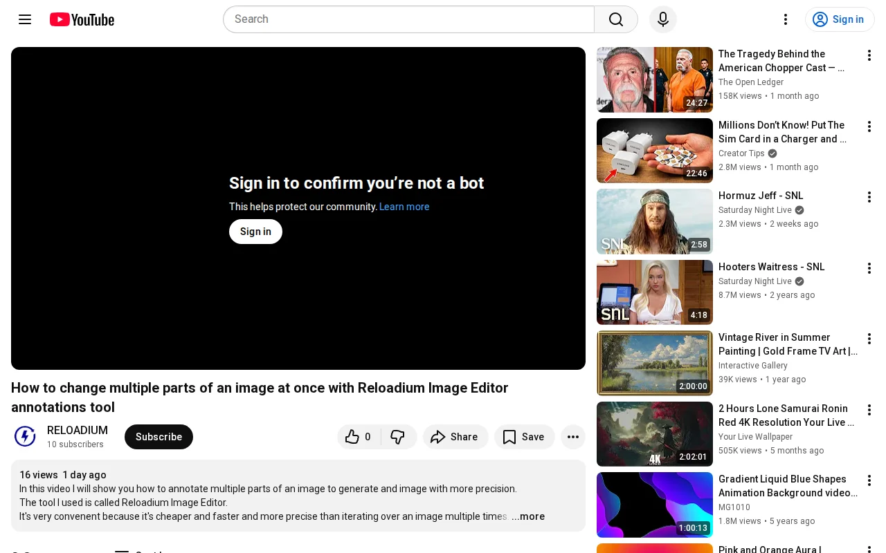 Change multiple parts of an image at once with annotations tool[video]