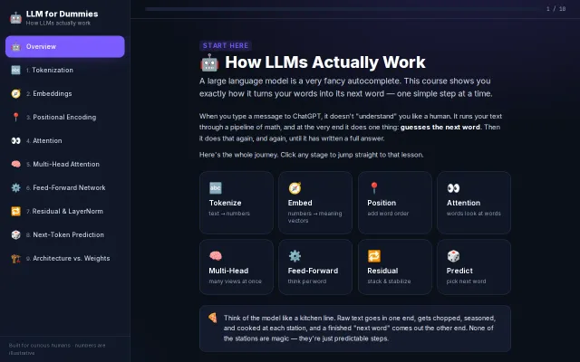 LLM for Dummies