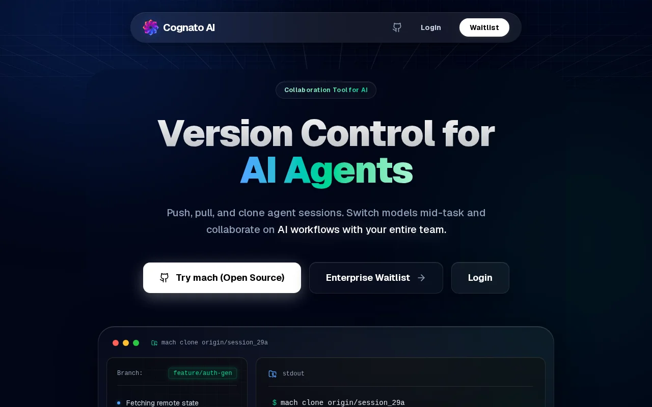 Version Control for AI Agents