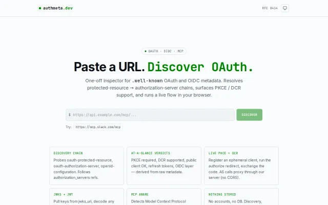 Authmeta.dev – the OAuth inspector you wish you had