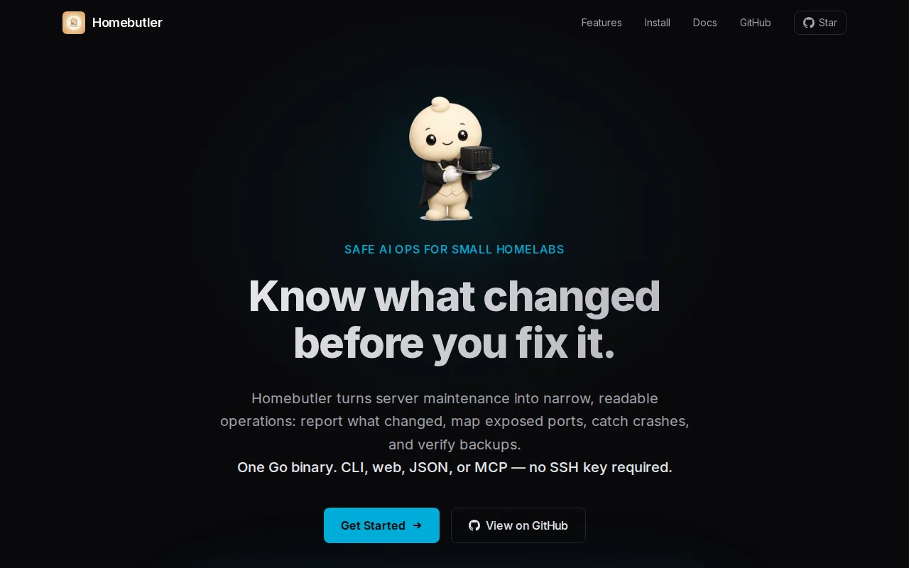 My home server got unplugged, so I built a recovery CLI