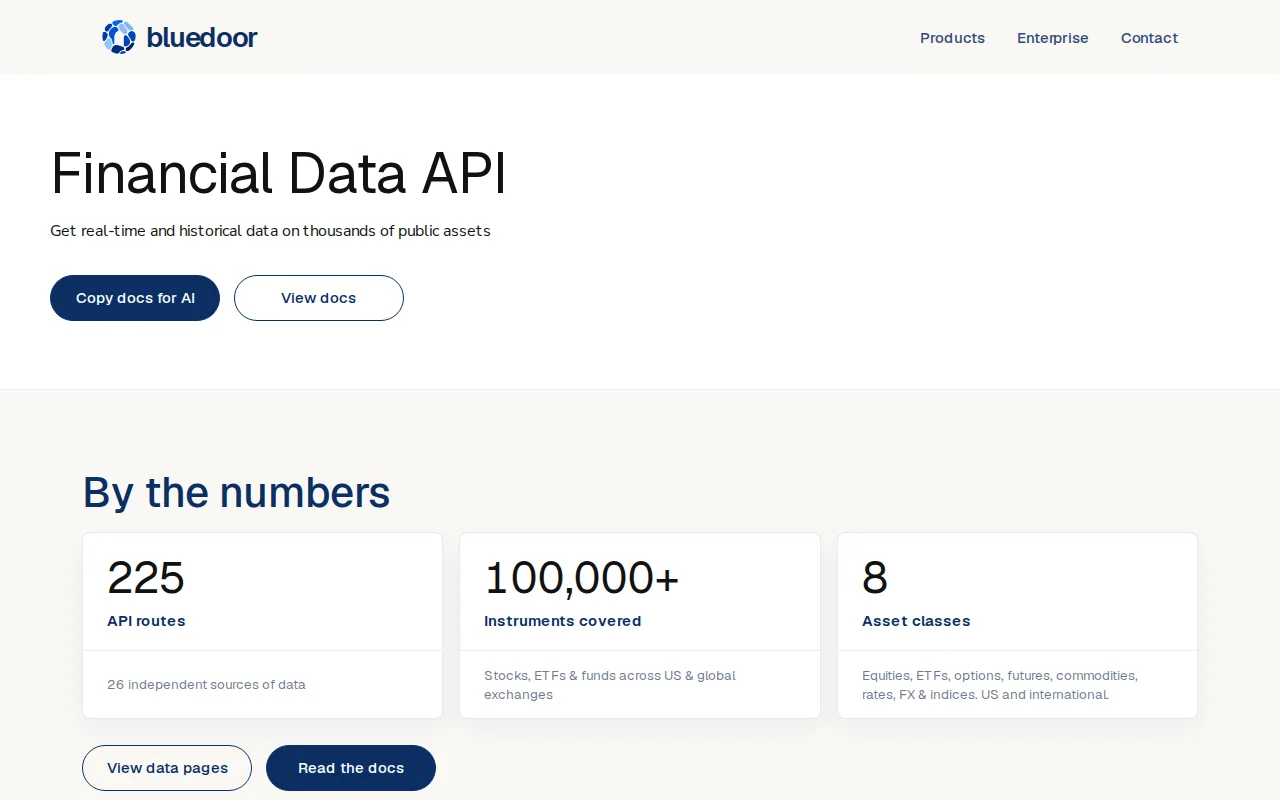 Free 26-Source Financial Data API with Free Inference