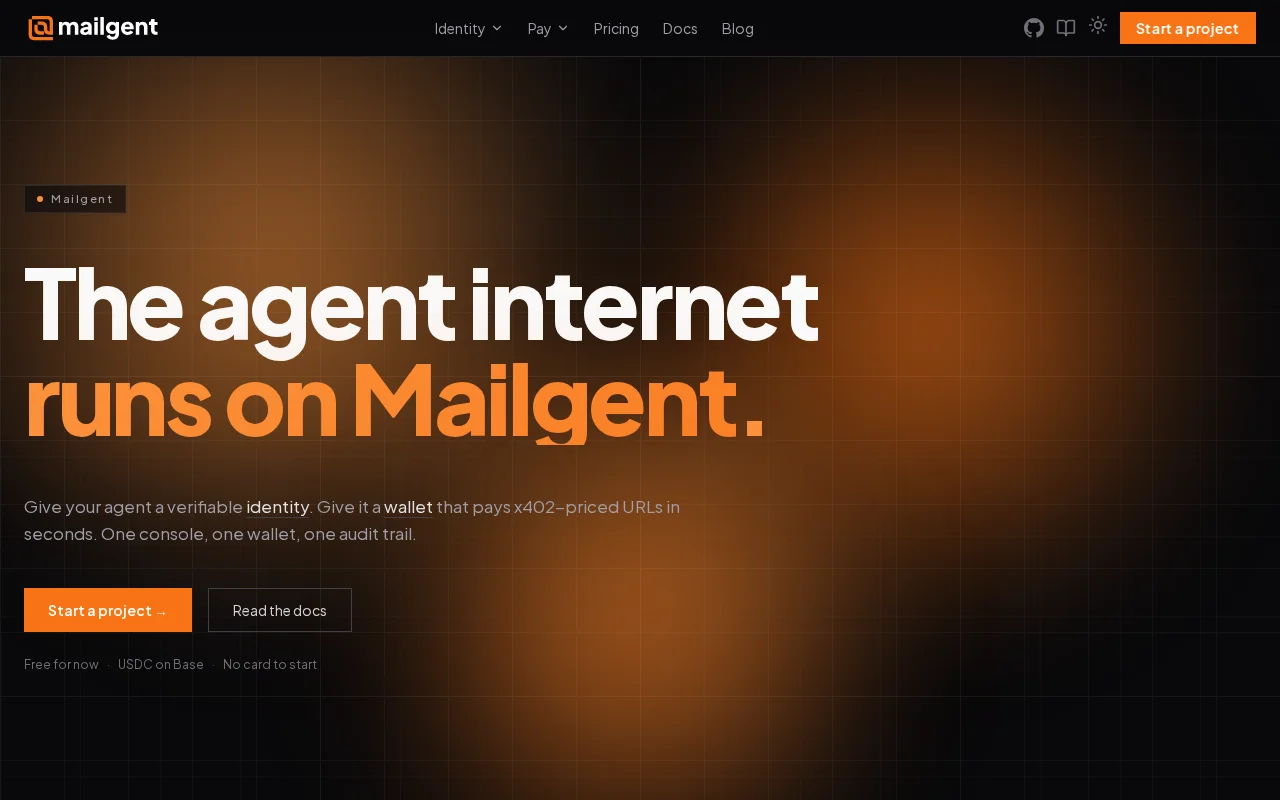 Email and identity stack for AI Agents