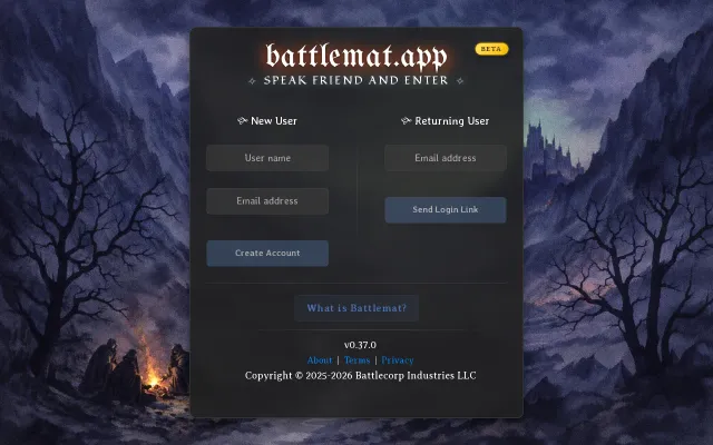 Battlemat, a small and fast virtual tabletop