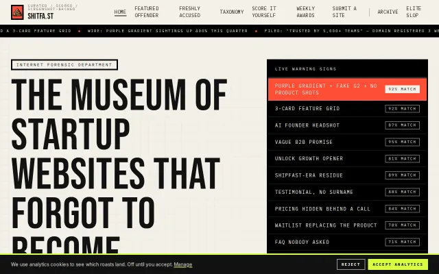 Get your website roasted within a week