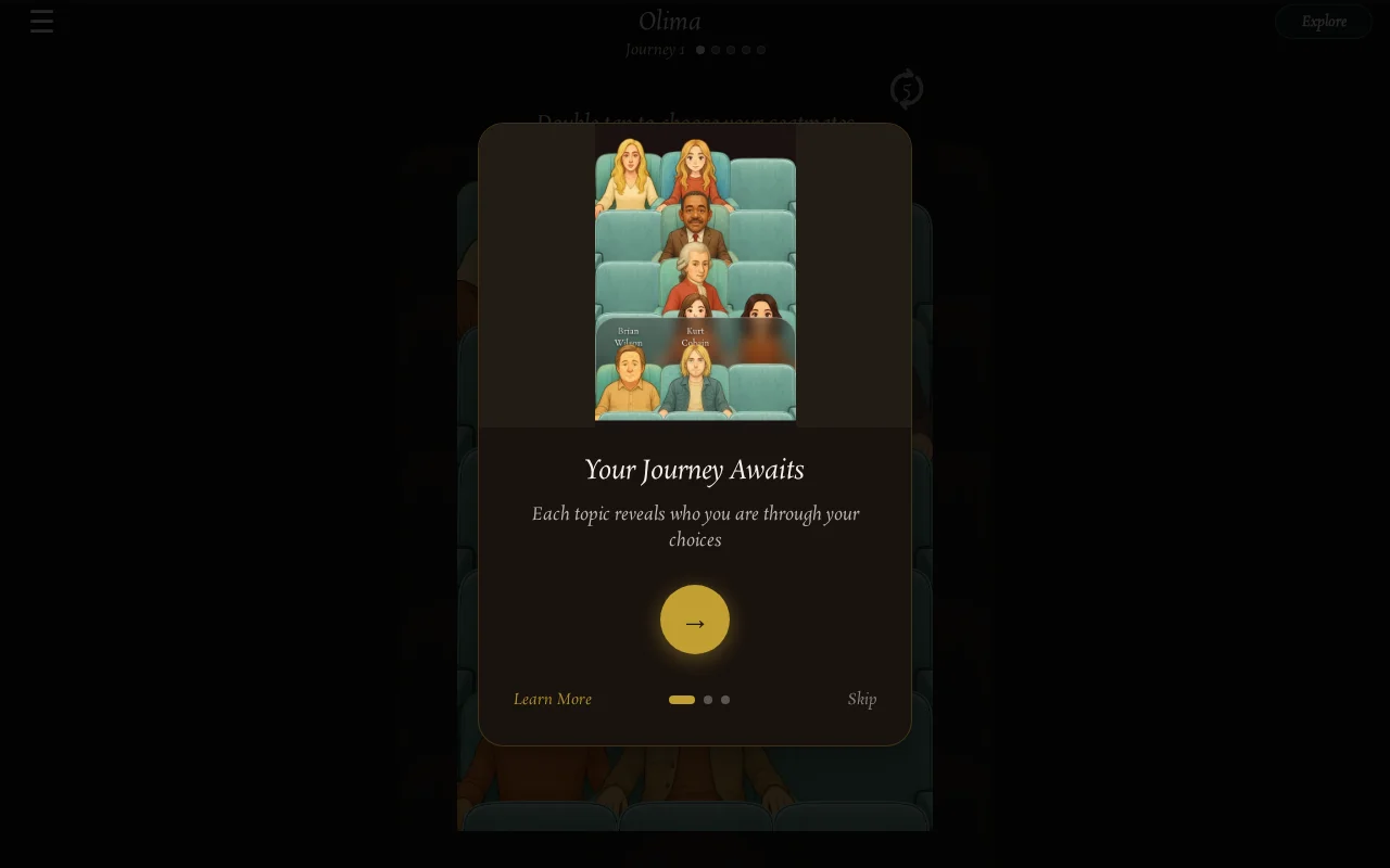 A personality test with no questions – an AI watches your picks instead