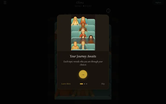 A personality test with no questions – an AI watches your picks instead