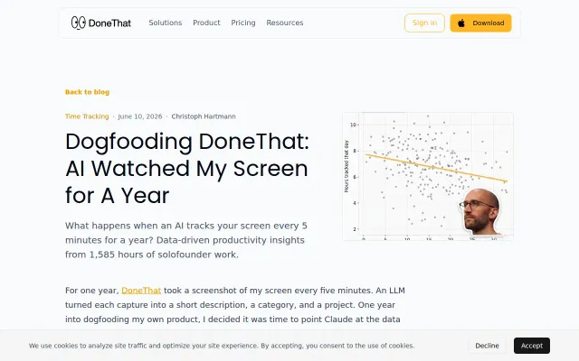 AI watched my screen for a year. Weather beat sleep