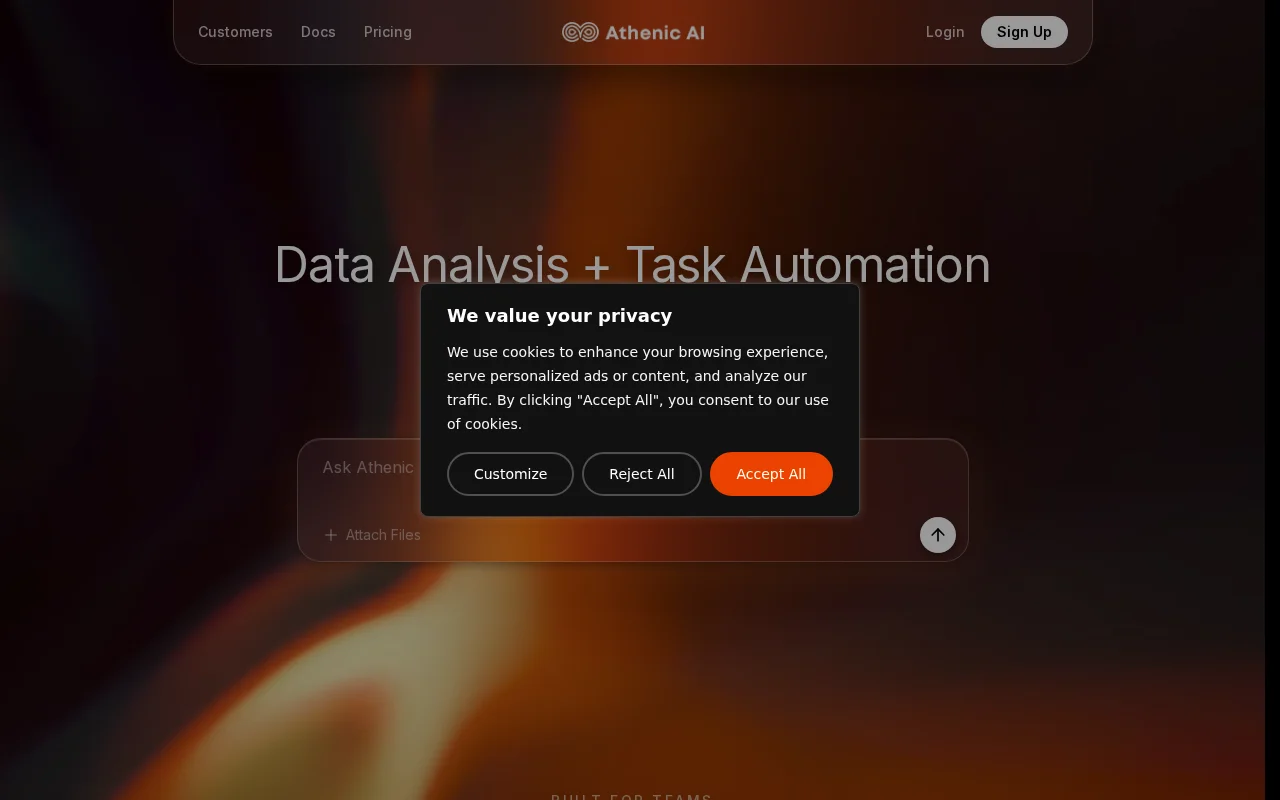 Athenic – Why you can't do data analysis with Claude