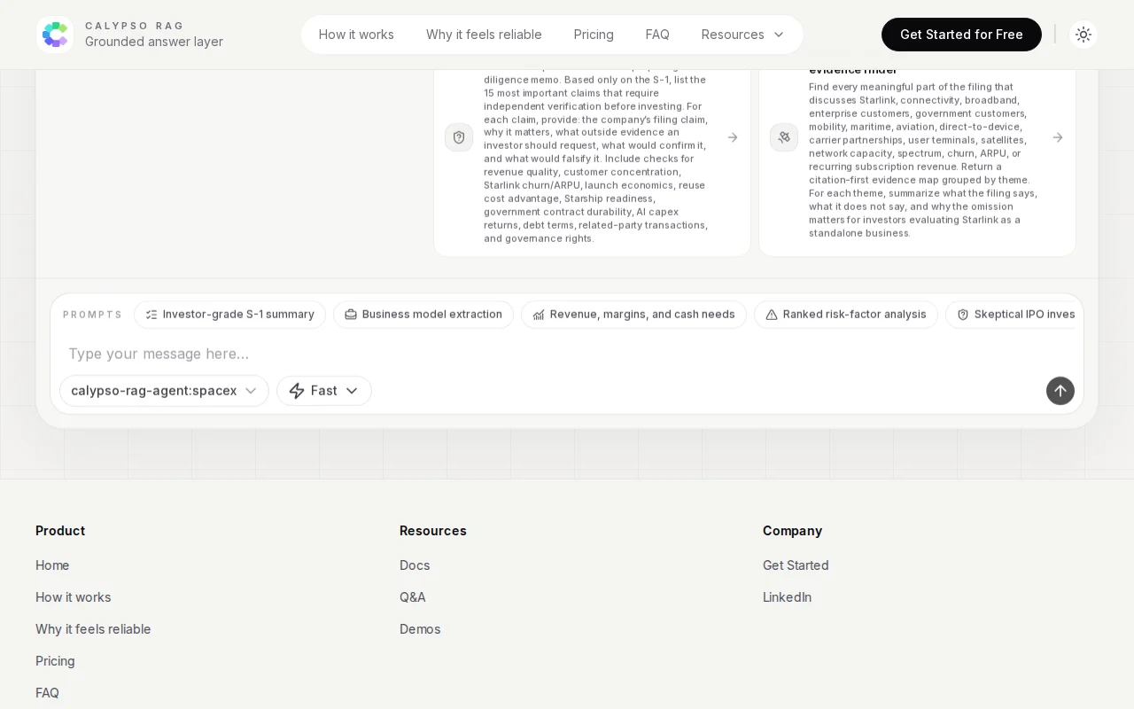 Built a public demo to explore SpaceX's IPO filing using multimodal RAG