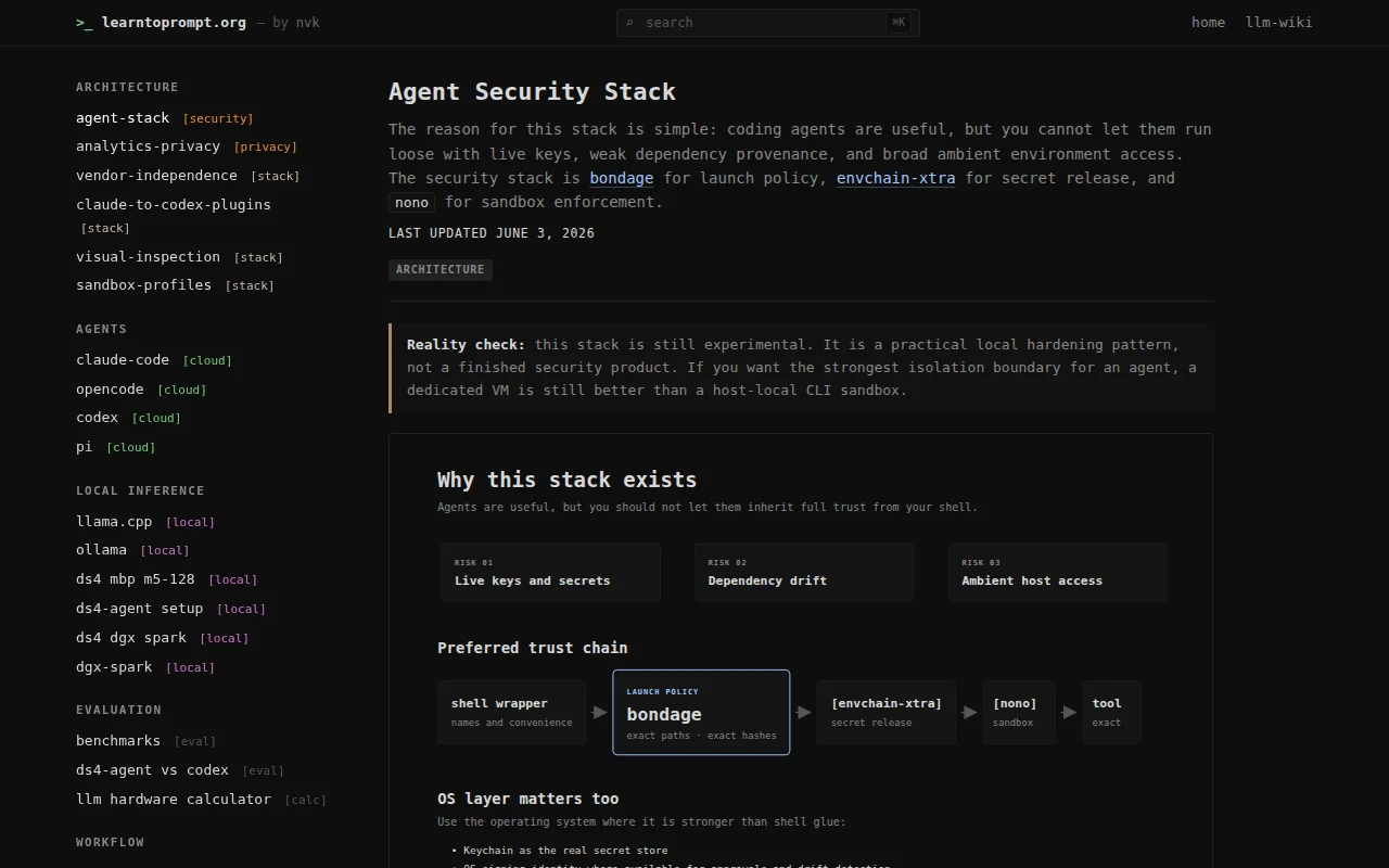 Agent Bondage – Agent Security Stack