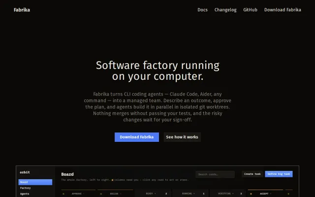 Fabrika, from babysitting agents to software factories