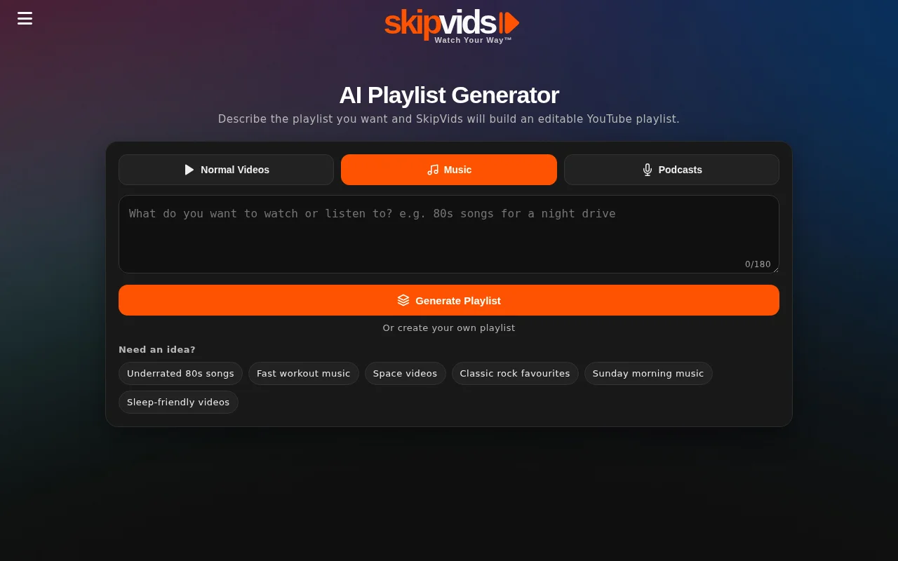 Not Another Vibe-Coded YouTube Playlist Creator