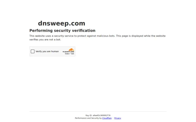 DNSweep – DNS lookup with ASN, anycast, and CDN/WAF detection