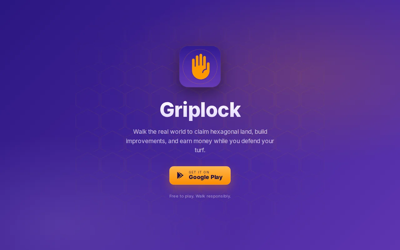 GripLock – walk in real life to conquer terrain