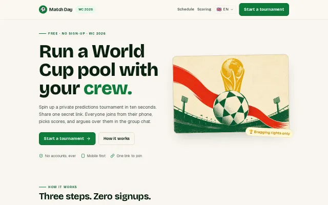 World Cup predictions for friends and family