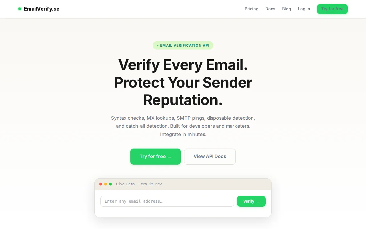 How to prevent spam and disposable signups