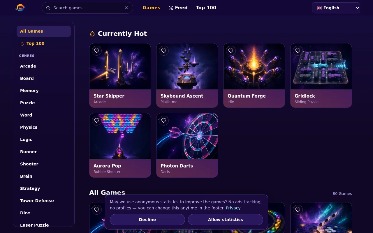 I built 80 mini-games using Fable before it was shut down