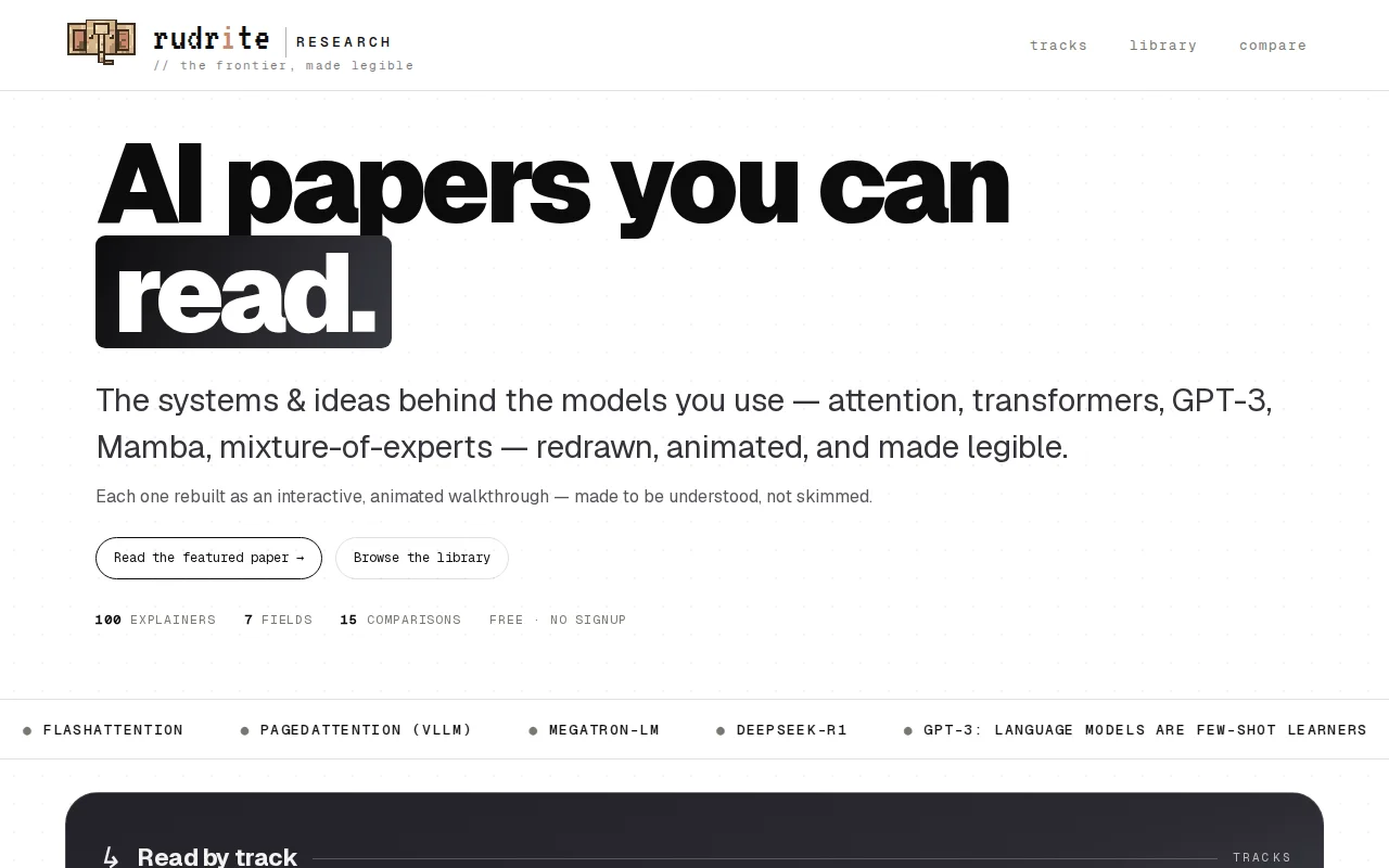 Landmark AI and ML research explained, redrawn, animated