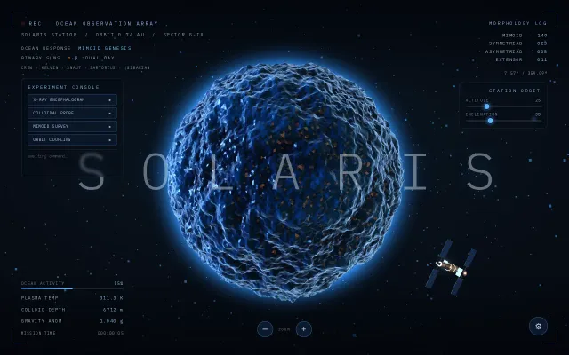 Solaris the Thinking Ocean Simulator