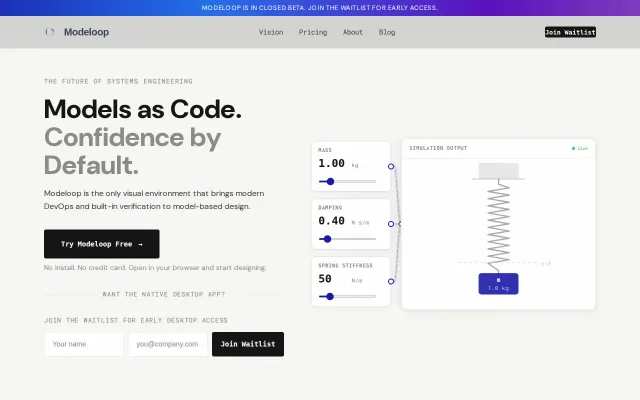 Modeloop – From visual algorithms to microcontroller C code