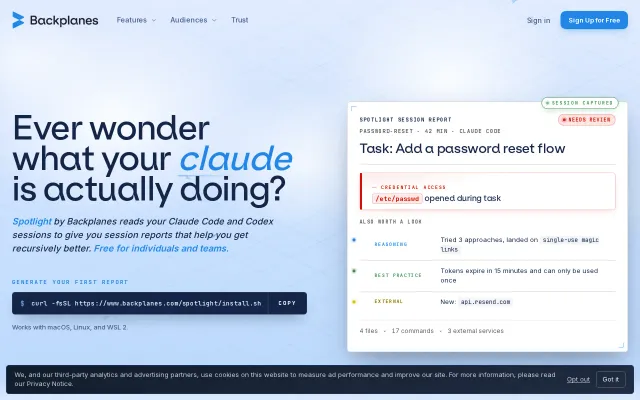 Spotlight shows what your Claude Code/Codex are doing