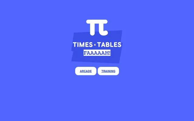 I built a free timestables game for kids