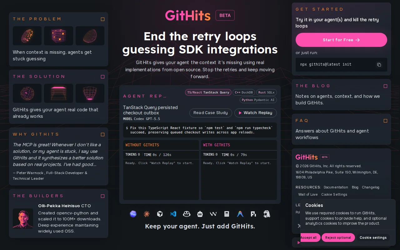 GitHits Public Beta 0.9