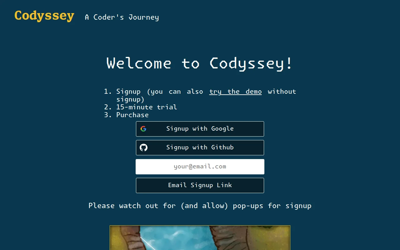 Codyssey – control system programming game (open beta)