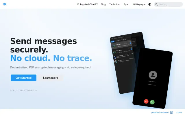 WhatsApp Clone, but Decentralized with P2P Messaging