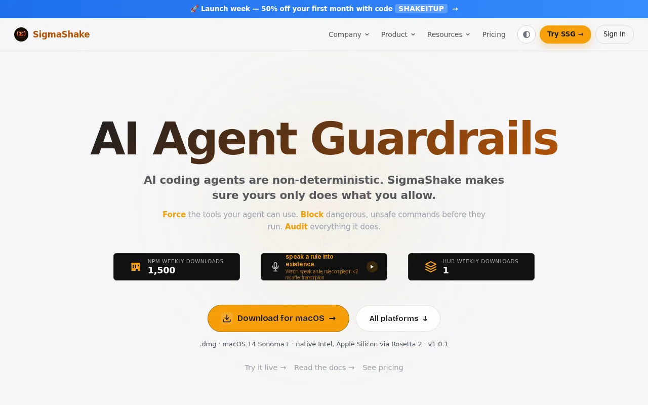 A policy gate that runs before your AI coding agent's tool calls