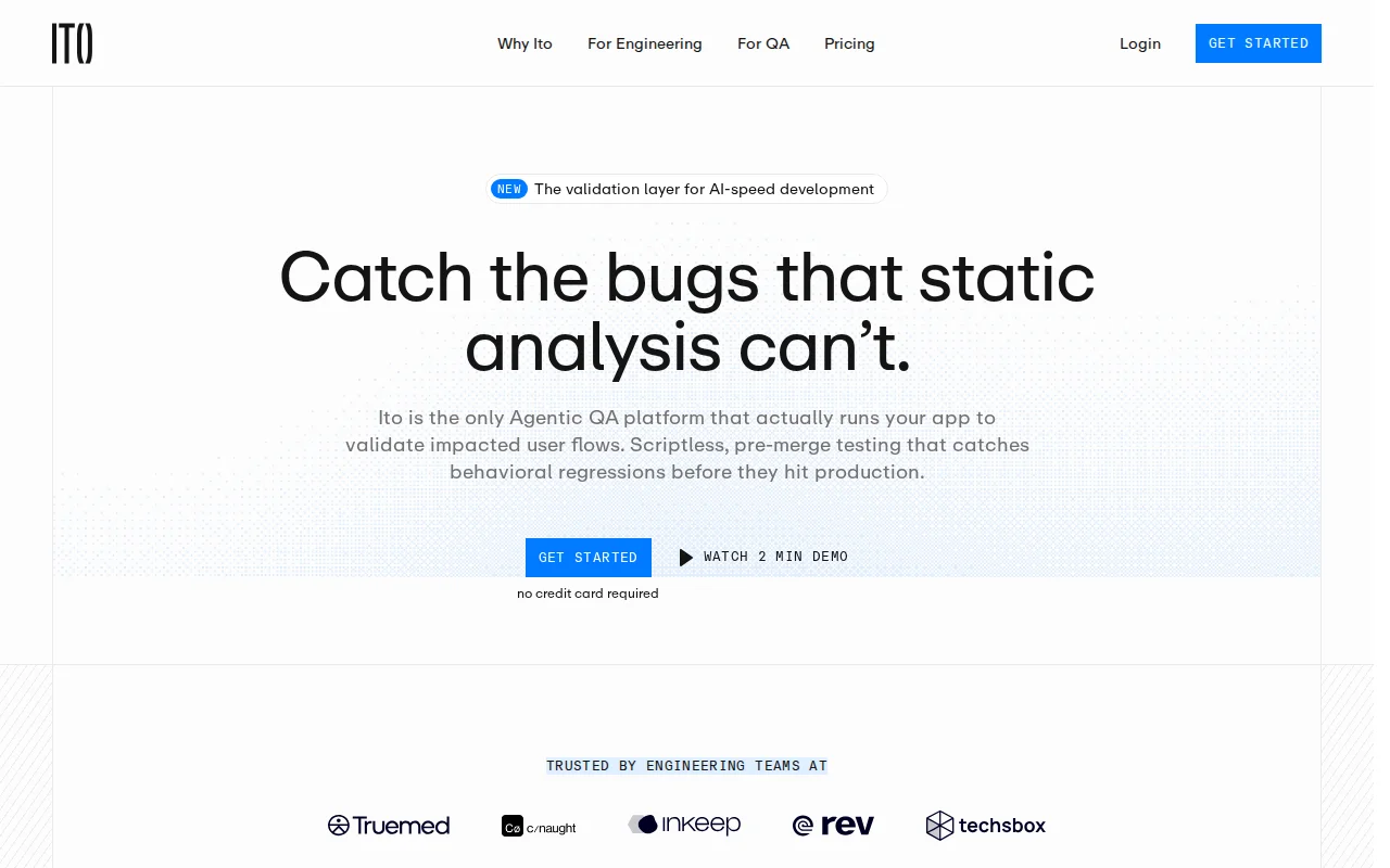 Ito – Code reviews that run code