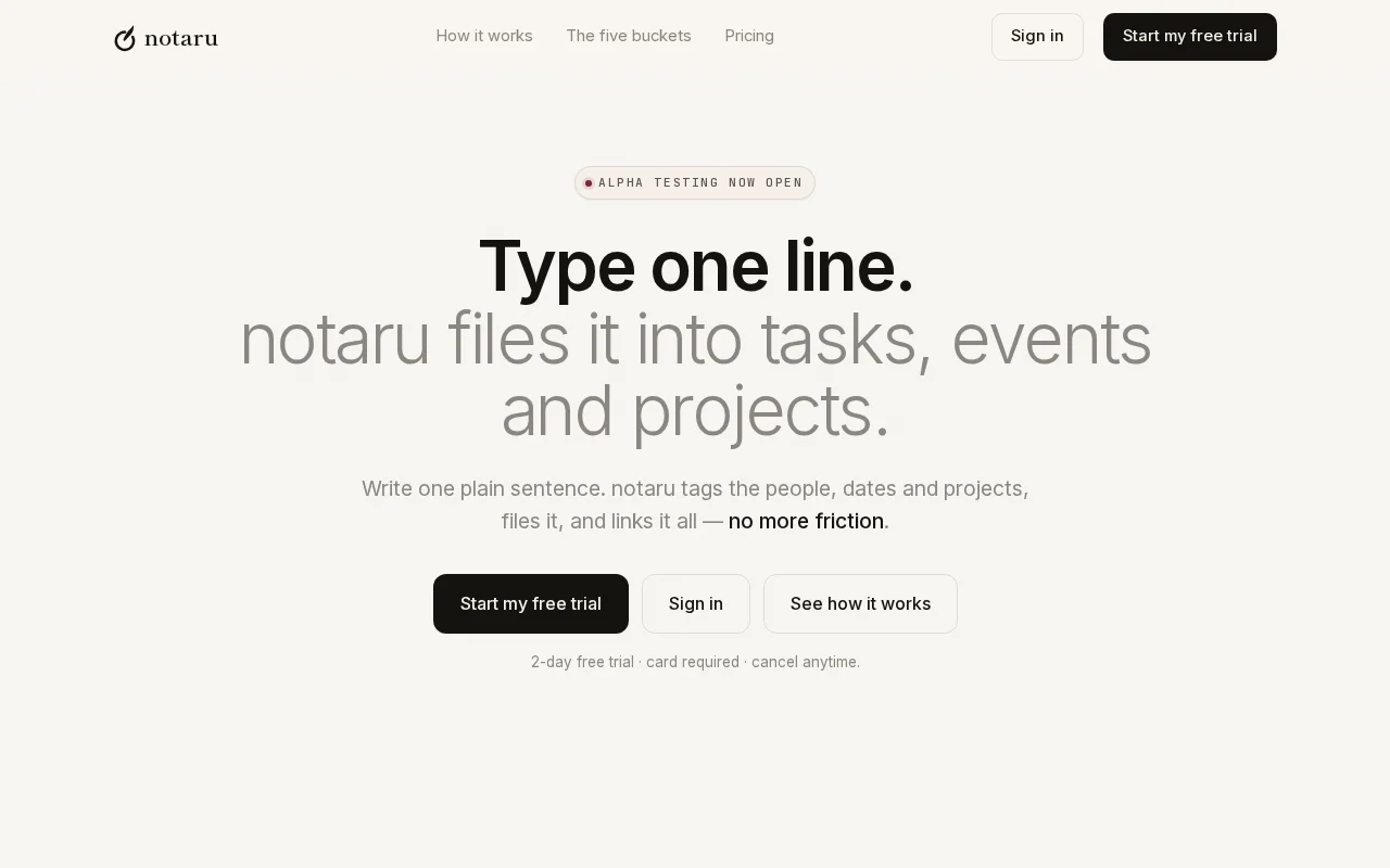 Paper UX for task management, that organizes your personal DB itself