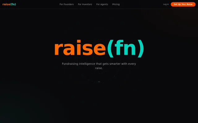 Raise(fn) – fundraising intelligence YC keeps to itself