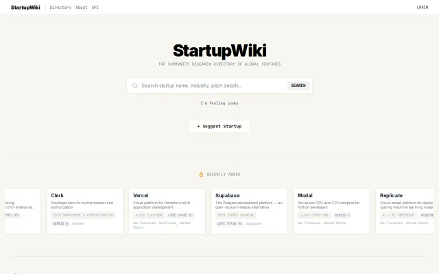 Free Alternative to Crunchbase