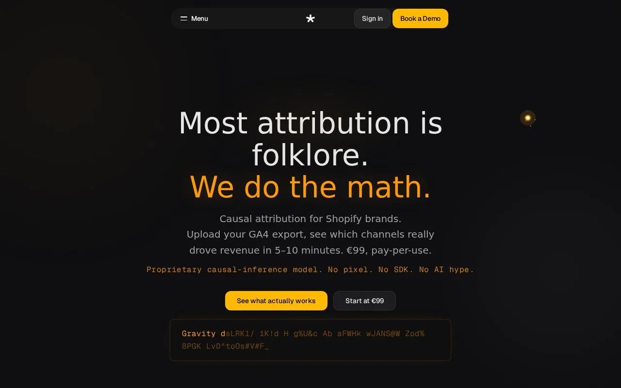 Causality Engine – Causal marketing attribution for e-commerce