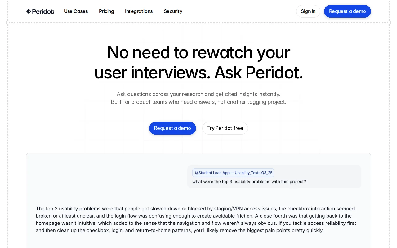 A simpler way to synthesize user feedback