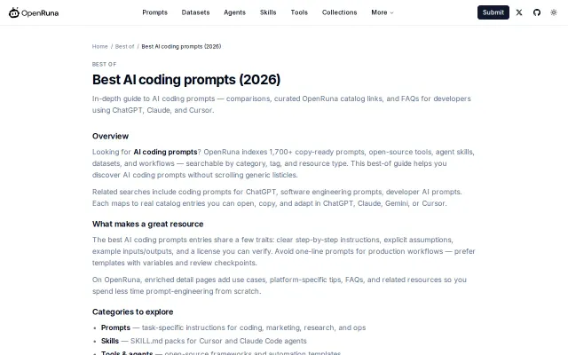 OpenRuna–graph-linked prompts,MCP servers and agent skills
