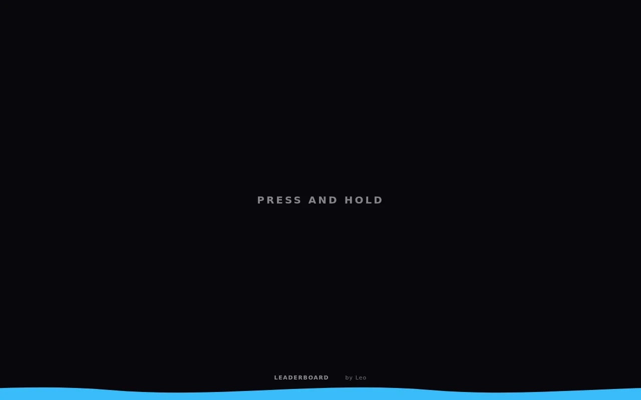 Press and Hold