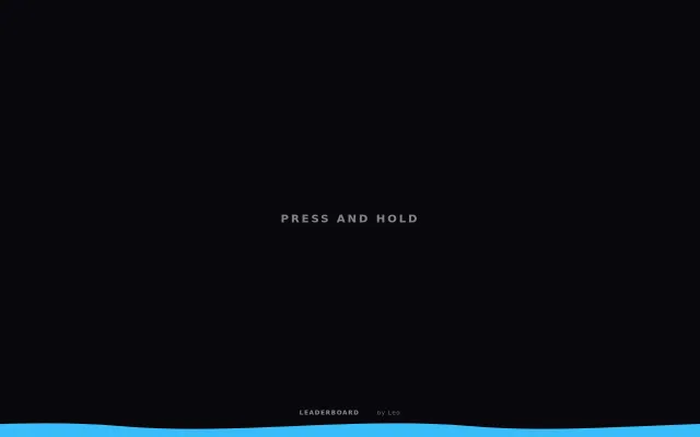 Press and Hold